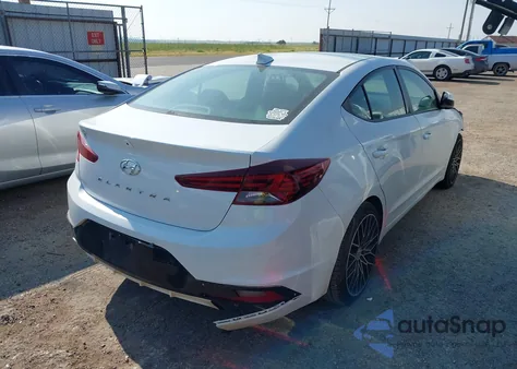 2020 Hyundai Elantra Sel из США, поврежденный, VIN 5NPD84LFXLH570547